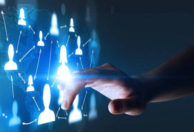 Arabirim dokunmadan parmak