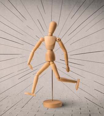 Ahşap manken kavramı