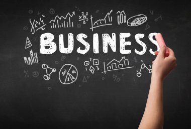 Tahtaya el yazısı işi.