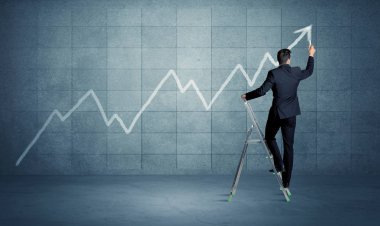 Merdiveni çizen adam