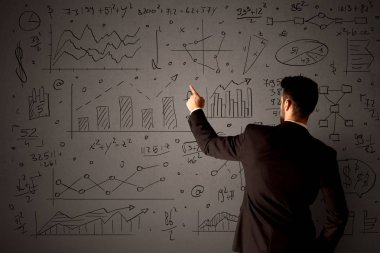 iş planı ile işadamı