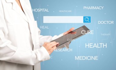 kadın doktor tablet ile