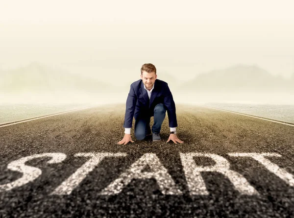 Start çizgisinde, işadamı