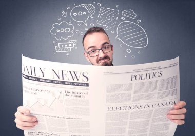 işadamı okuma gazete