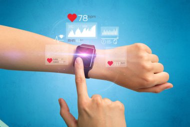 Kardiyo ve smartwatch.