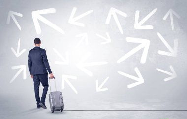 Tatsız oklarla bırakarak işadamı