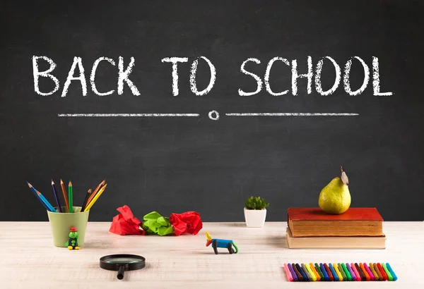 Okula dönüş konsepti.