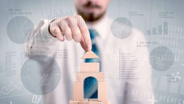 Bir kule inşa işadamı