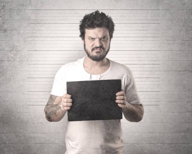 Yakalanan suçlu adam