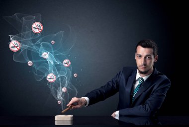 İşadamı holding Sigara.