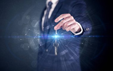 Tuşları ile bağlantı kavramı holding adam