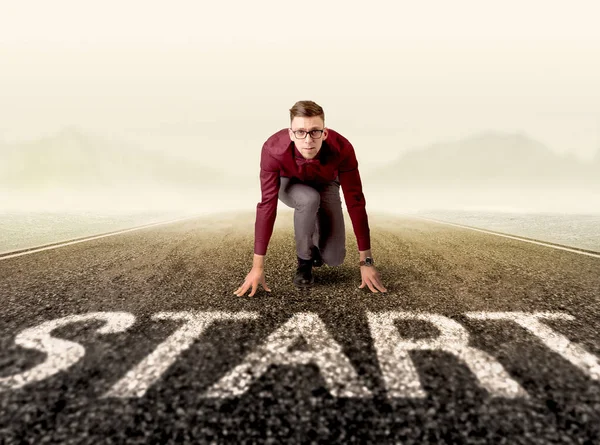 Start çizgisinde, işadamı