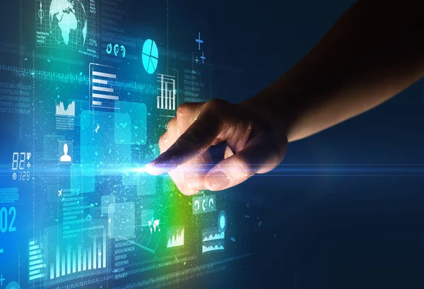 Arabirim dokunmadan parmak