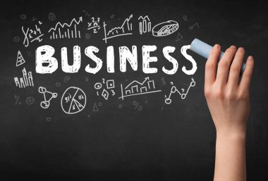 Tahtaya el yazısı işi.