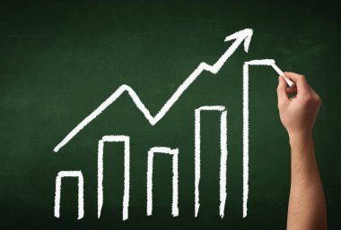 Tahtaya el çizimi grafiği