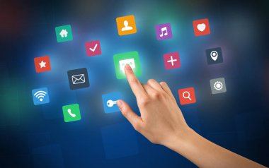 Apps dokunmadan el 