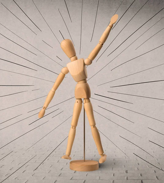 Ahşap manken kavramı