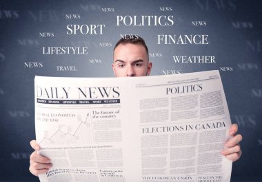 işadamı okuma gazete