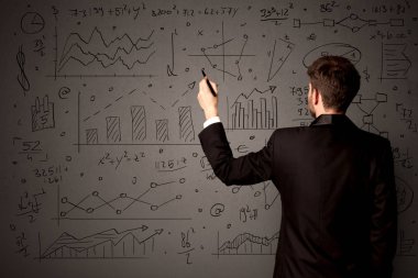 iş planı ile işadamı