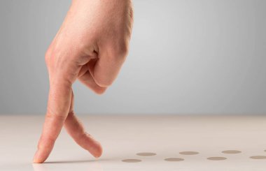 Yürüyen parmak kavramı