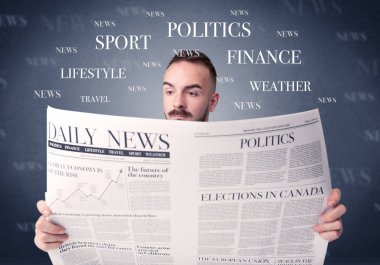 işadamı okuma gazete