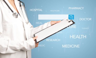 kadın doktor ile not etmek