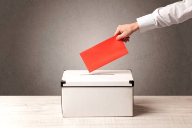Oy sandığı kişi döküm oy ile 