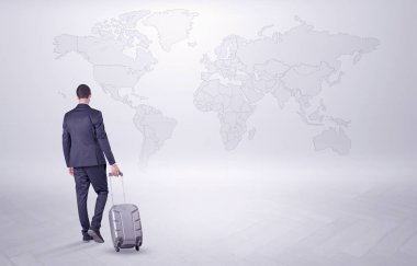 Dünyanın her yerinde onun gezisi işadamı