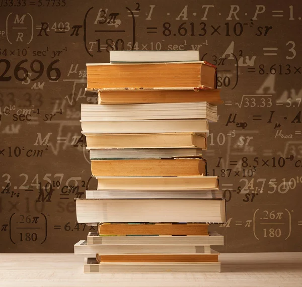 Matematik formüllü klasik arkaplan kitapları 