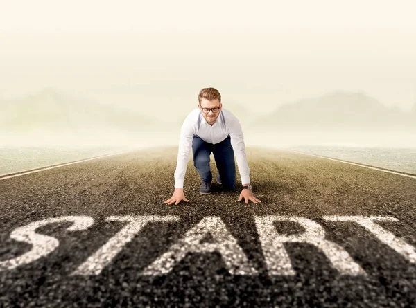 Start çizgisinde, işadamı