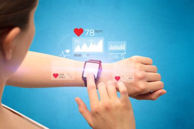 Kardiyo ve smartwatch.