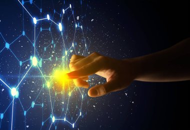 Arabirim dokunmadan parmak