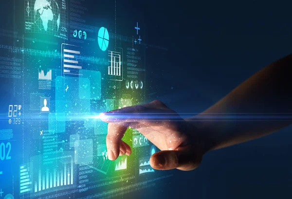 Arabirim dokunmadan parmak