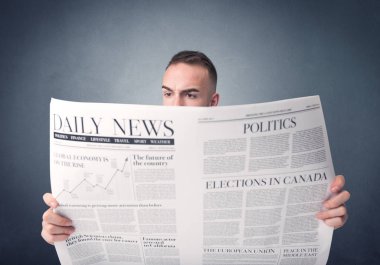 işadamı okuma gazete