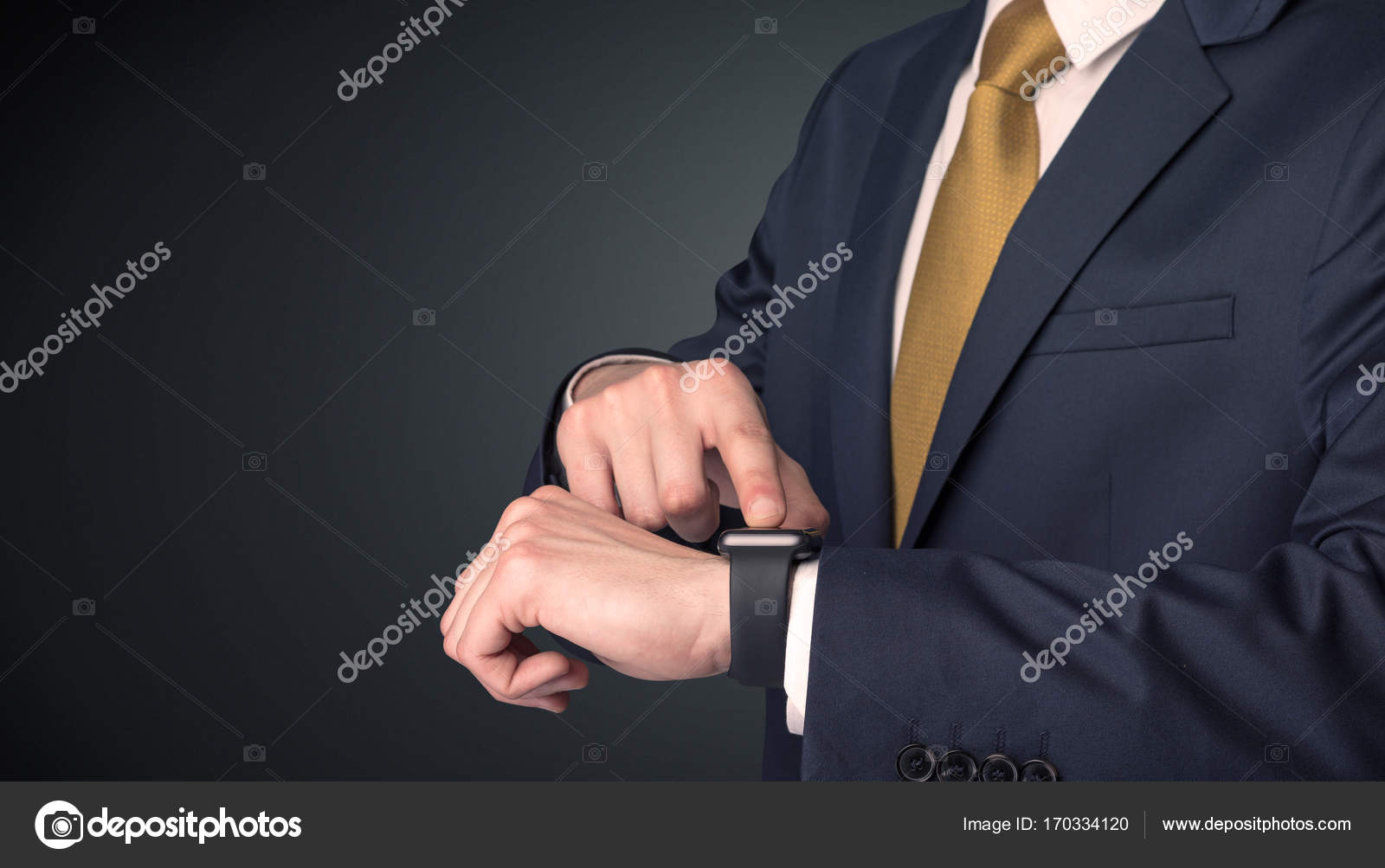 smart watch with suit