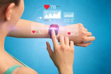 Kardiyo ve smartwatch.