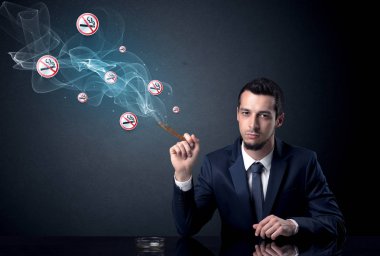 işadamı Sigara İçilmeyen