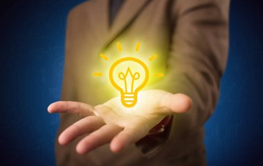 Satıcının elinde parlak bir fikir var.