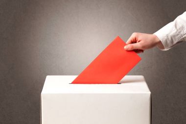Oy sandığı kişi döküm oy ile 