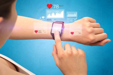 Kardiyo ve smartwatch.