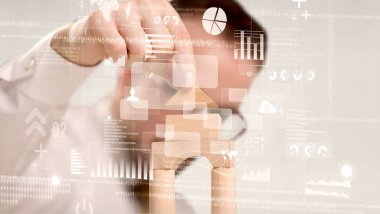 Bir kule inşa işadamı