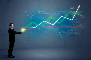 Hisse senedi piyasasında holding iş adamı