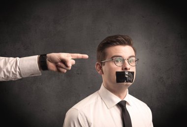 Çalışan gösteren iş ele