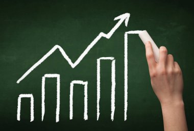 Tahtaya el çizimi grafiği