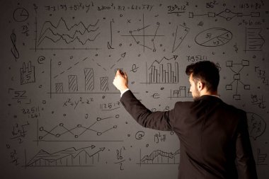 iş planı ile işadamı