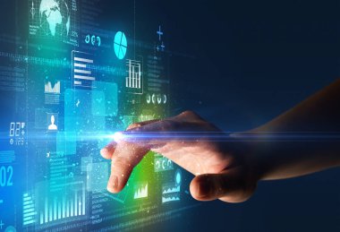 Arabirim dokunmadan parmak