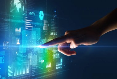 Arabirim dokunmadan parmak