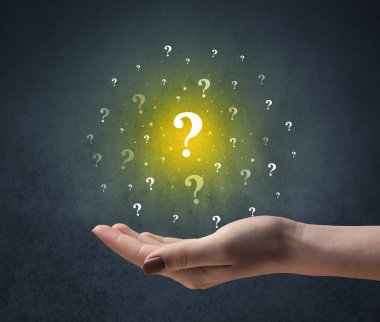 El tutma soru işaretleri