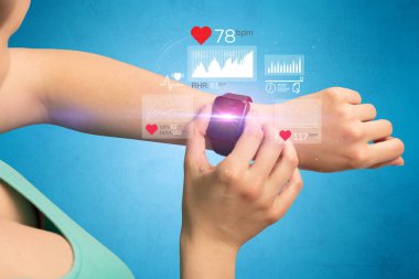 Kardiyo ve smartwatch.