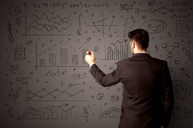 iş planı ile işadamı